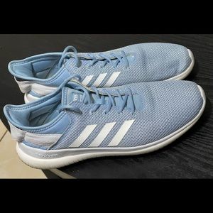 Blue Adidas Tennis Shoes